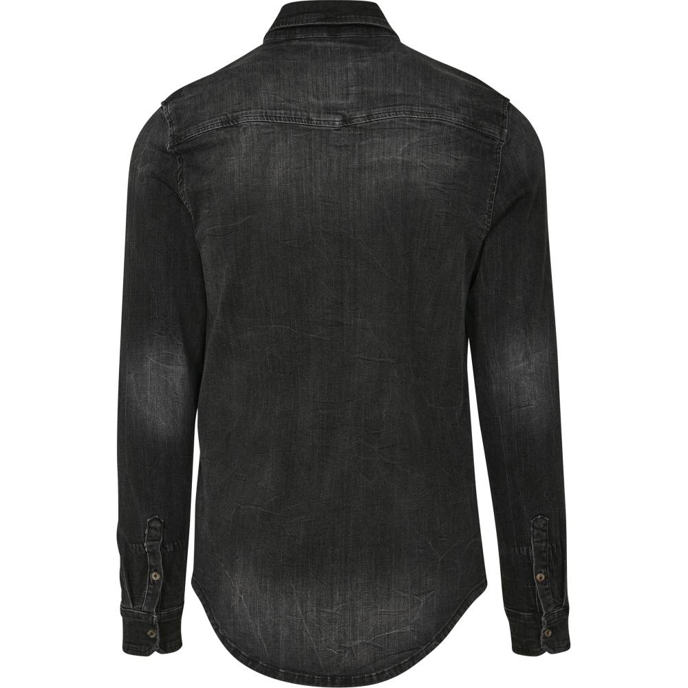 Brandit - Riley Denim Shirt - Black
